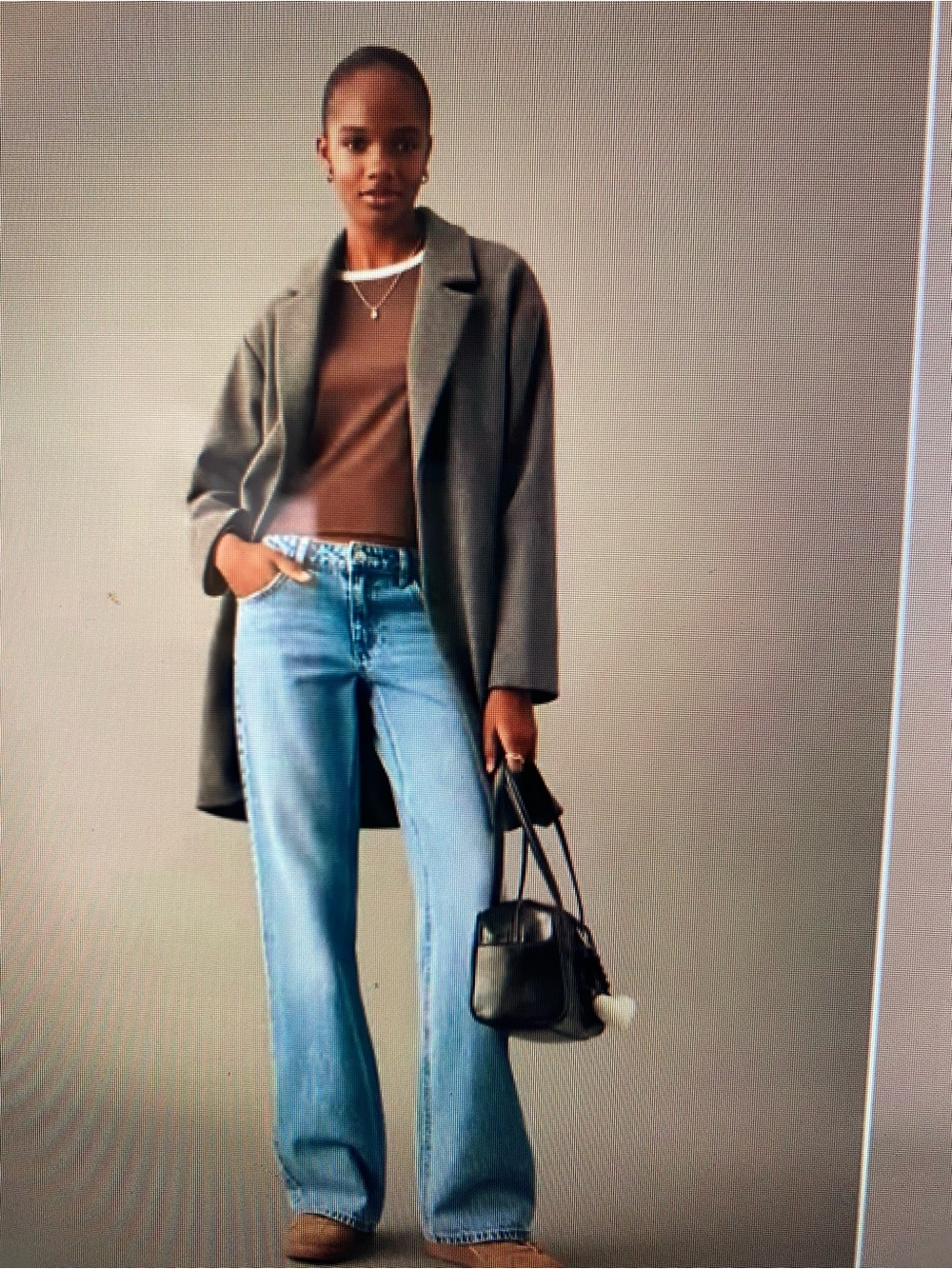 Mango Teen Light Blue Straight-Leg Jeans